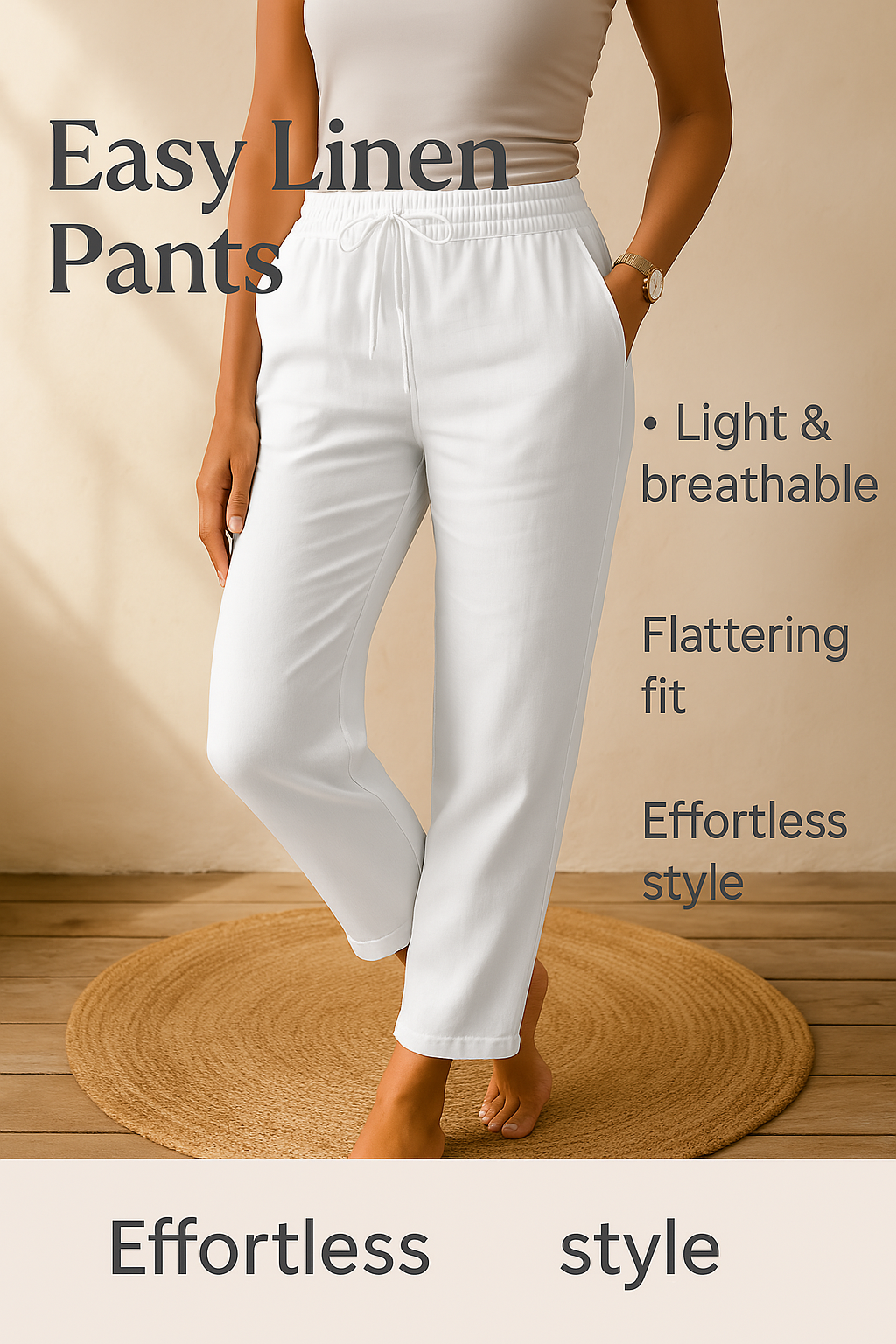 Charlie™ Casual Chic Straight Trousers – Timeless Comfort Meets Effortless Style (50% OFF!)