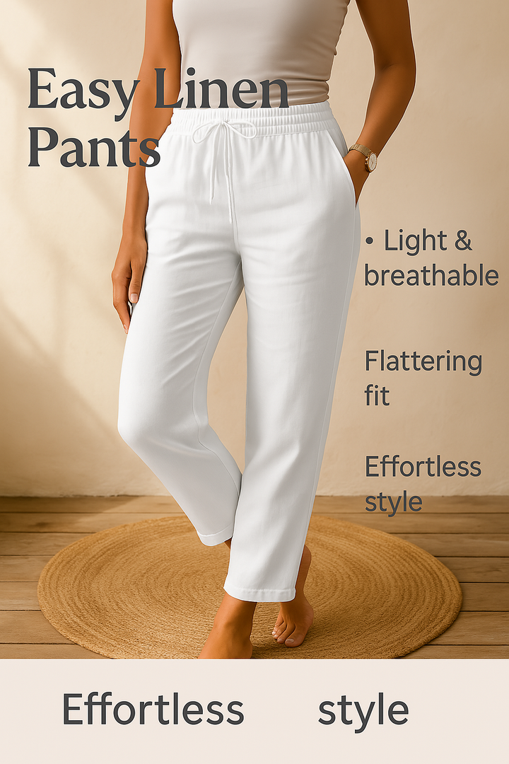 Charlie™ Casual Chic Straight Trousers – Timeless Comfort Meets Effortless Style (50% OFF!)