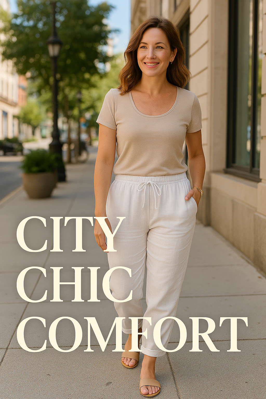 Charlie™ Casual Chic Straight Trousers – Timeless Comfort Meets Effortless Style (50% OFF!)