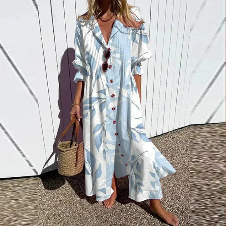 ANA™ Relaxed Boho Summer Dress – Lightweight Elegance for Every Occasion