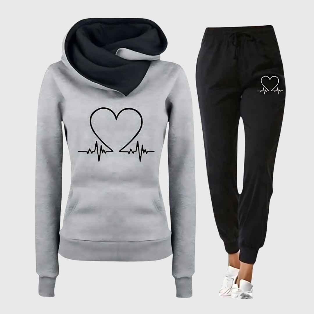 Carmen - Heartbeat Hoodie Co-ord