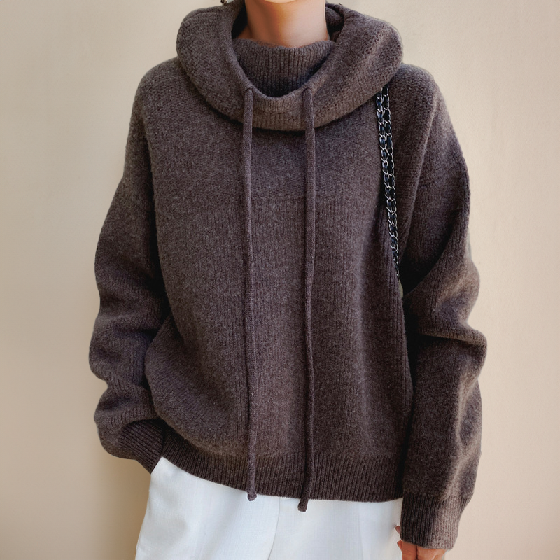 Sheila - Cozy Hooded Pullover Style
