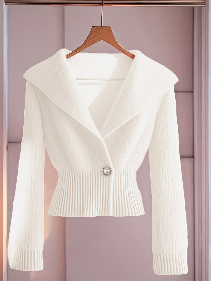 Leona | Slim Fit V-Neck Cardigan