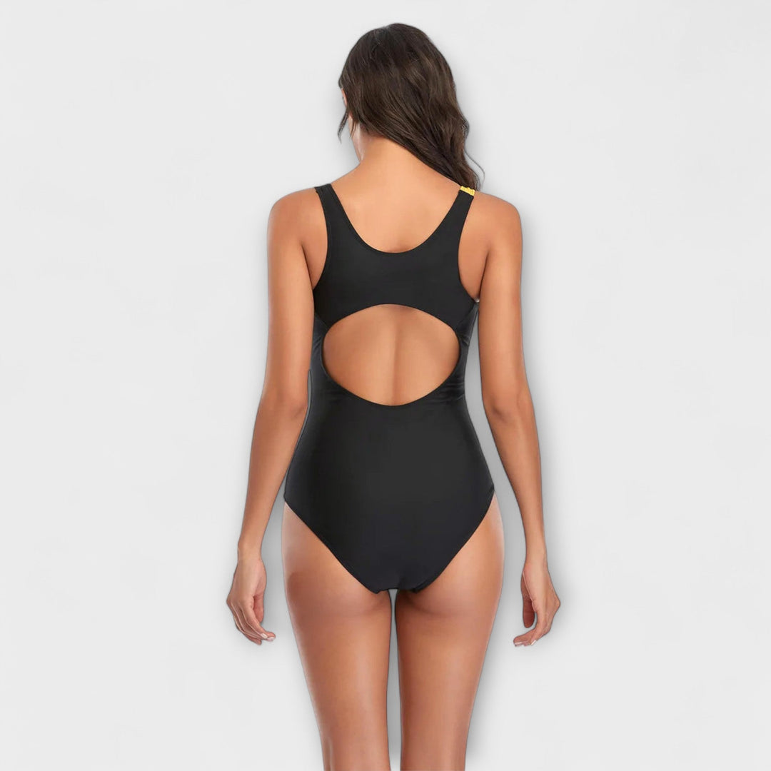 Christine – Sporty Cut-Out Swimsuit