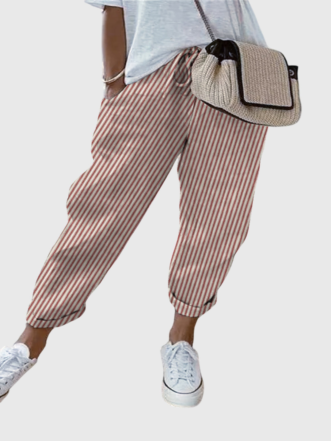 Amelia - Striped Pants