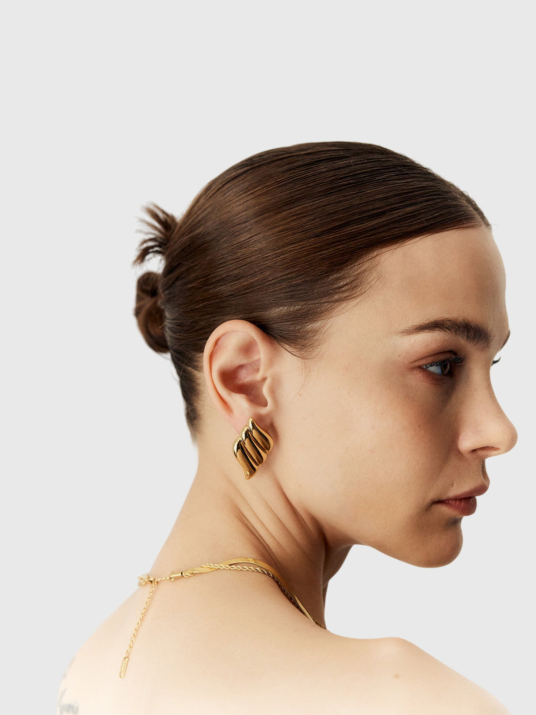 Aitana | Three Layer Wing Earrings