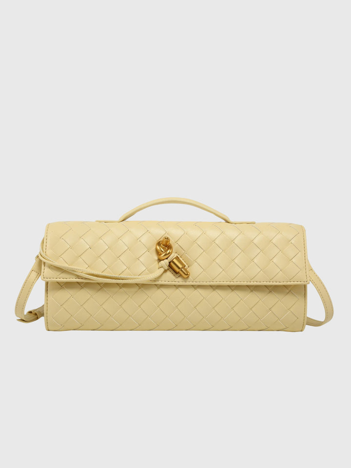 Camila | Luxe Slim Woven Clutch
