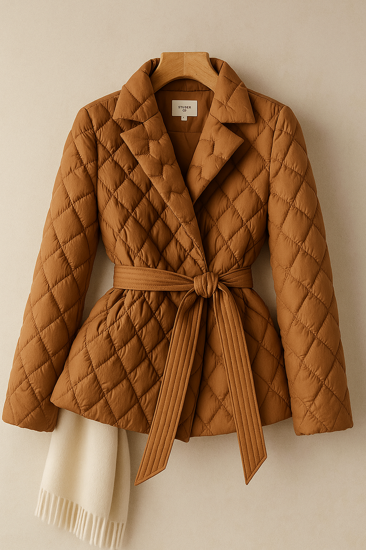 Freya™ Ultra-Warm Puffer Coat – Flattering, Lightweight & Winter-Ready