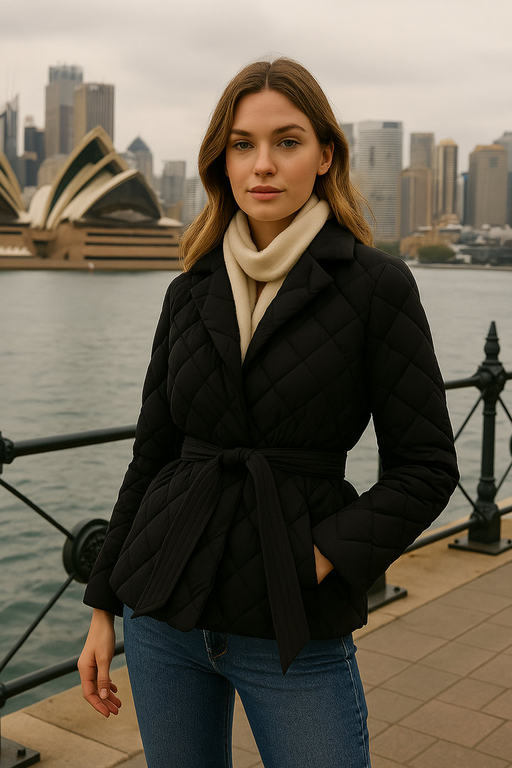 Freya™ Ultra-Warm Puffer Coat – Flattering, Lightweight & Winter-Ready
