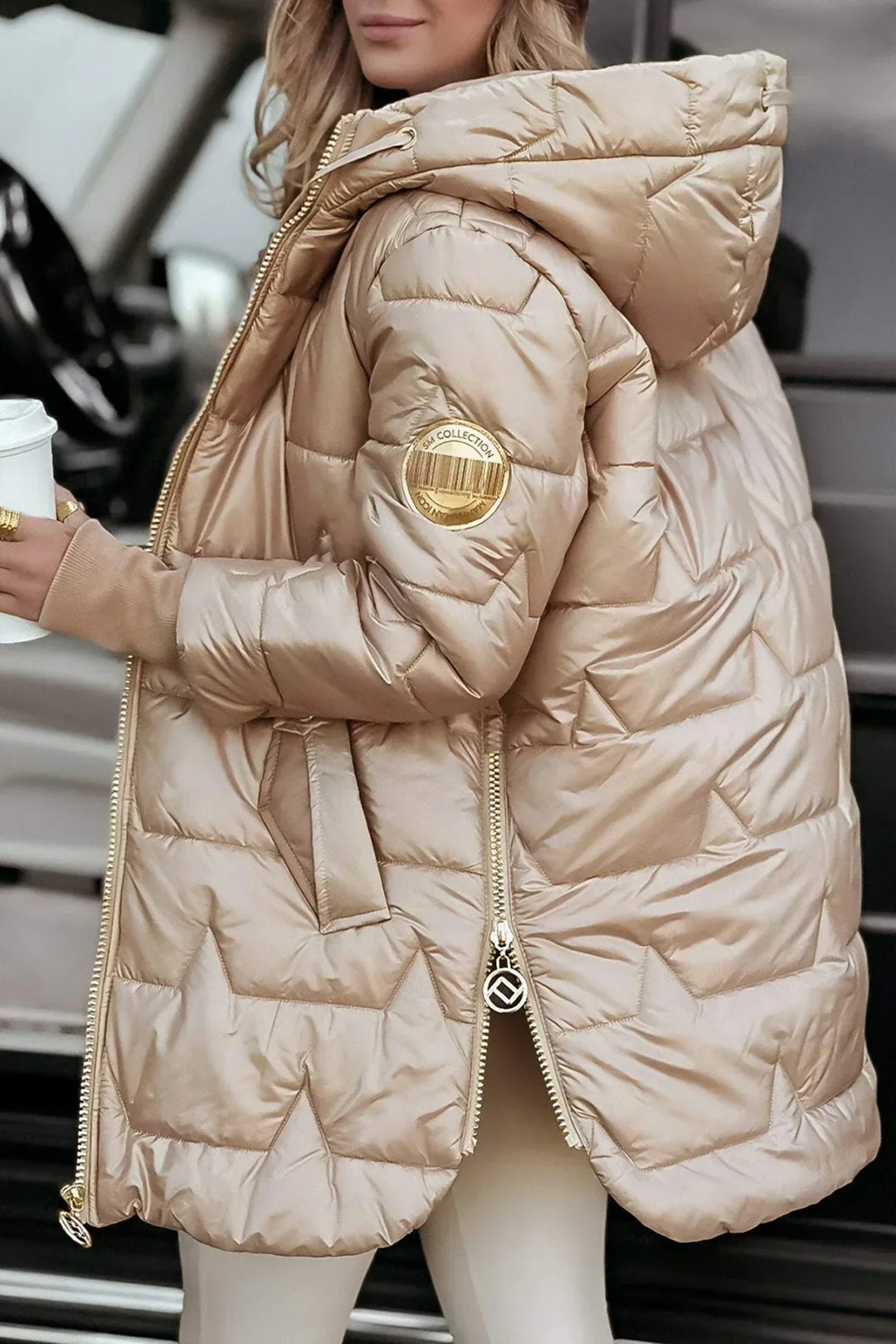 Avery - Luxe Hooded Puffer Coat