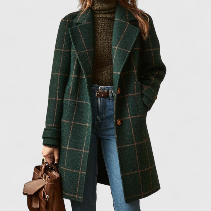 Frederika – Classic Check Coat