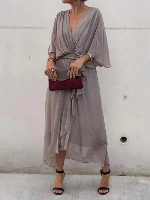 DARIA | ELEGANT DRESS WITH V-NECK