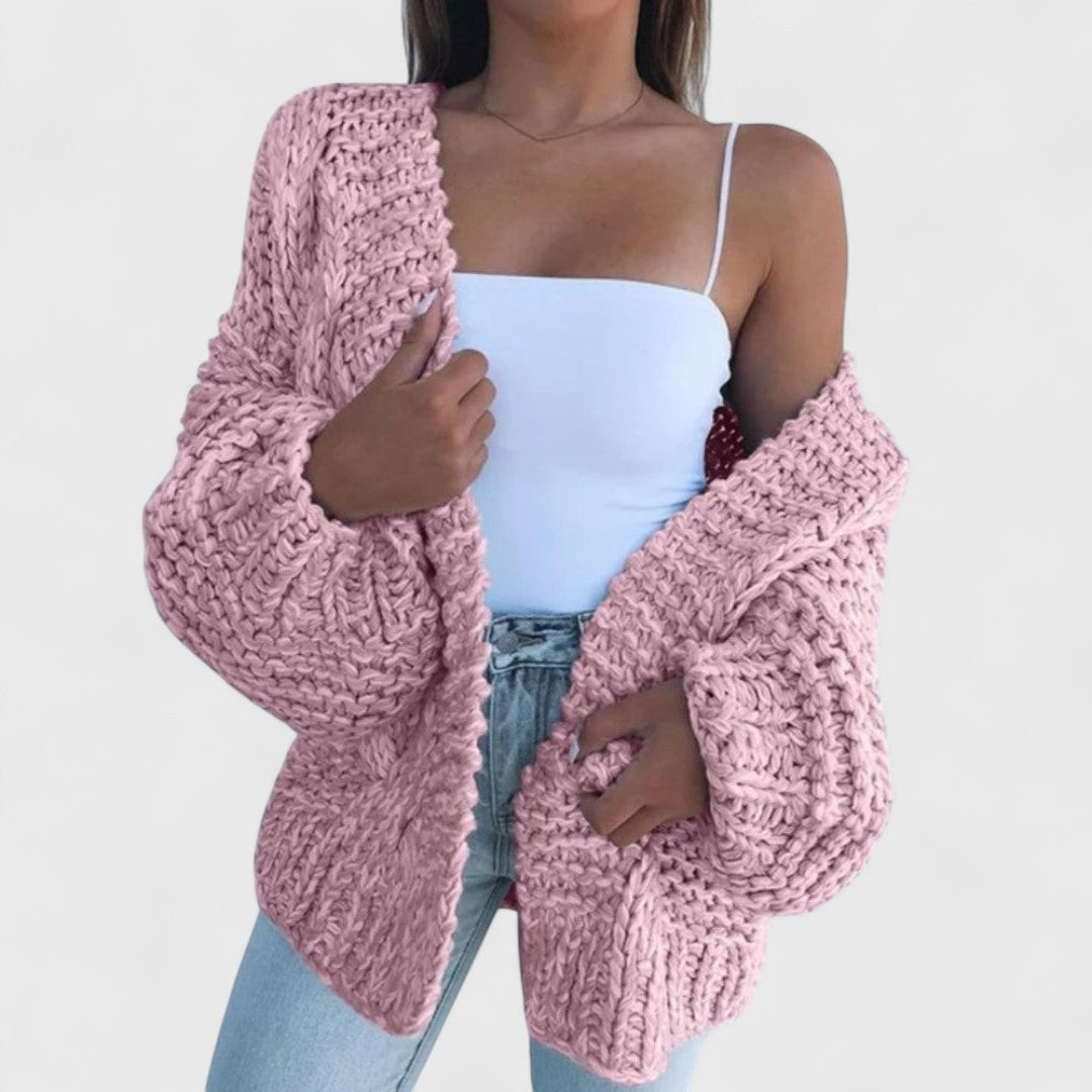 Kira - Chunky Knit Relaxed Cardigan