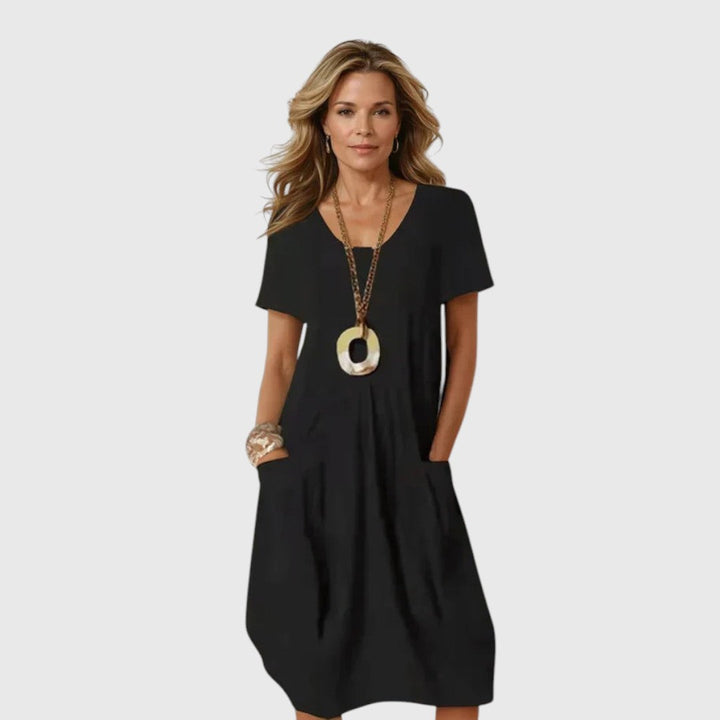 Brigrid - Easy Casual Flow Dress