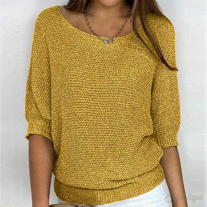 Charlotte - Relaxed Knit Top